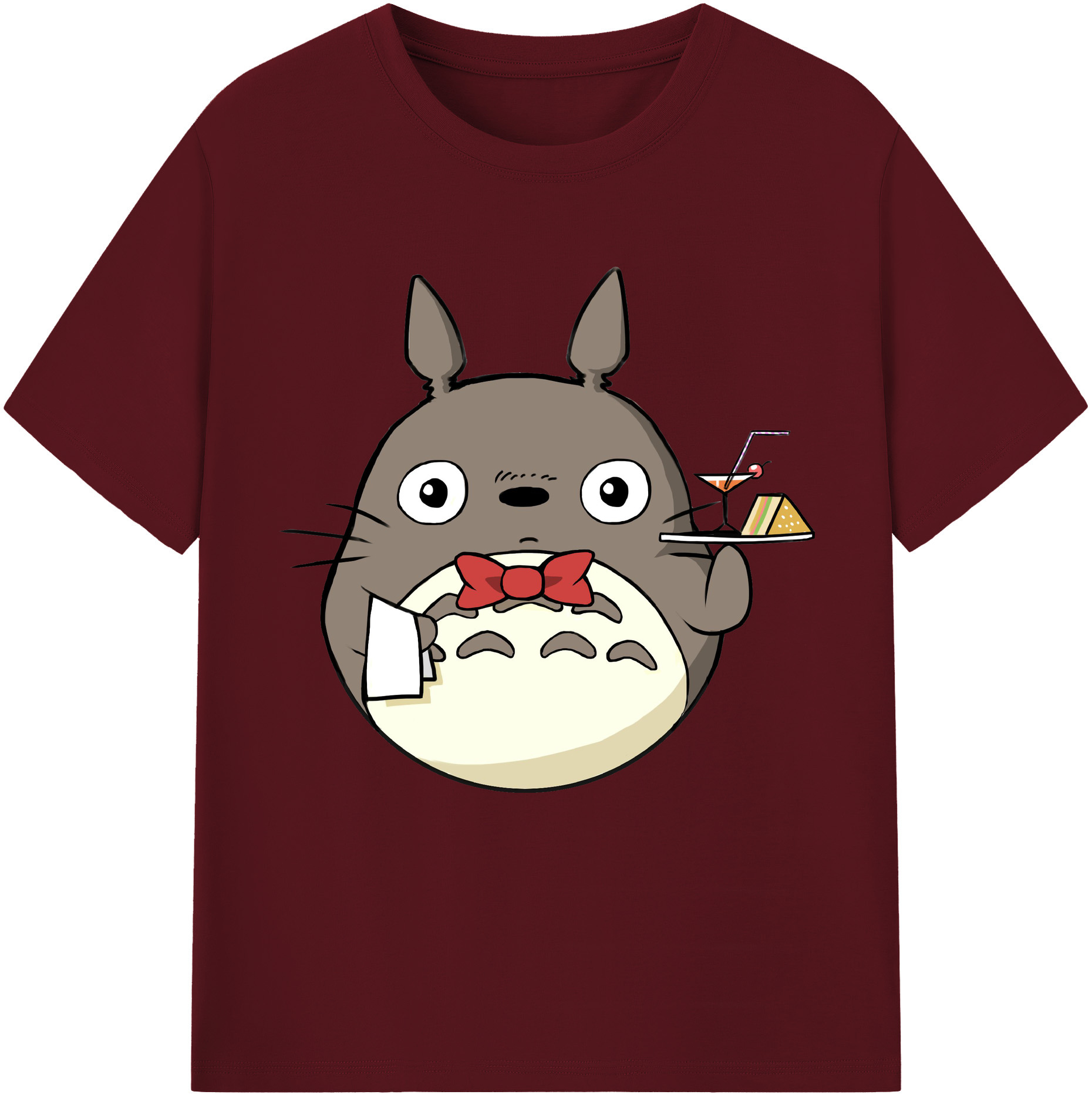 （画像用） となりのトトロ 草壁メイ 草壁サツキ My Neighbor Totoro Satsuki Kusakabe Mei Kusakabe 綿100％半袖Tシャツ（フロントプリント）